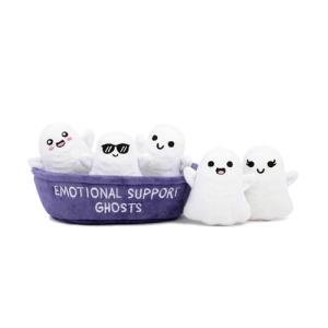 Cuddly Emotional Support Ghost Plushies Set