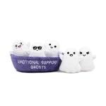 Cuddly Emotional Support Ghost Plushies Set