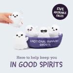 Cuddly Emotional Support Ghost Plushies Set