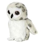 Aurora Mini Flopsie Snowy Owl Plush Toy 8