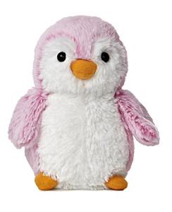 Aurora Bright Pompom Penguin Plush Toy - 6 Inches