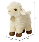 Aurora Miyoni Baby Lamb Stuffed Animal - 7 Inches