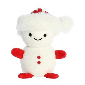 Aurora Lil' Cane Holiday Plush Toy - 5 Inches