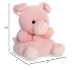Aurora Palm Pals Wizard Pig Pocket Toy 5