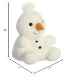 Pocket-Sized Froyo Snowman Plush Toy