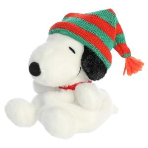 Snoopy Beanie Palm Pal Plush Toy - 5 Inches