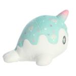 Bright Tasty Peach Snowfall Nomwhal Plush Toy