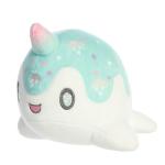 Bright Tasty Peach Snowfall Nomwhal Plush Toy