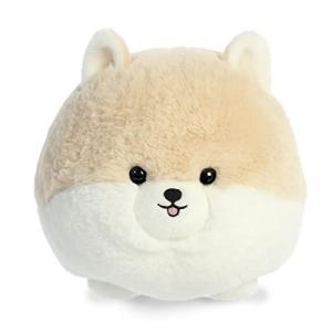 Aurora Playful Teddy Pet Pom Stuffed Animal - Cream