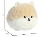 Aurora Playful Teddy Pet Pom Stuffed Animal - Cream