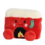 Aurora Festive Palm Pals Fireplace Stuffed Animal