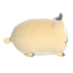 Aurora Festive Tasty Peach Cream Reindeer Meowchi Stuffed Animal - Bright & Colorful Design - Showpiece Plush - Brown 7 Inches