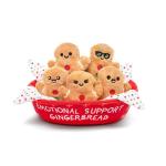 Gingerbread Plushies with Basket - Christmas Fun