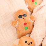 Gingerbread Plushies with Basket - Christmas Fun