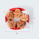 Gingerbread Plushies with Basket - Christmas Fun