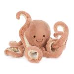 Jellycat Odell Octopus Plush Toy, 10.5 Inches