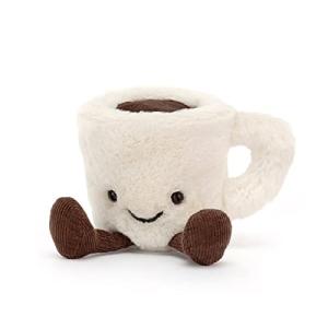 Jellycat Espresso Cup Coffee Plush Toy - 4 inches