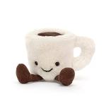 Jellycat Espresso Cup Coffee Plush Toy - 4 inches