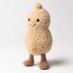 Jellycat Amuseables Peanut Plush Toy, 6 inches