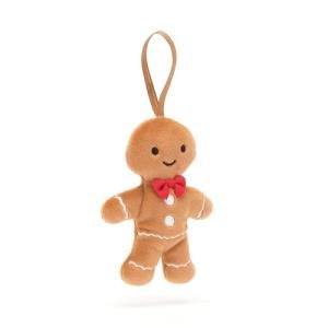 Jellycat Gingerbread Fred Festive Plush Ornament