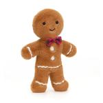 Jellycat Gingerbread Fred Stuffed Toy - 8 Inches