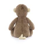 Jellycat Bashful Monkey Plush Toy, Medium 12 inches