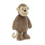 Jellycat Bashful Monkey Plush Toy, Medium 12 inches