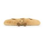 Jellycat Amuseables Baguette Plush Toy, 13.5 inches