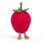 Jellycat Strawberry Plush Toy - 8 Inches