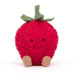 Jellycat Strawberry Plush Toy - 8 Inches