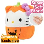 Squishmallows Hello Kitty Jack O' Lantern Plush Toy
