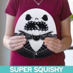 Jack Skellington Squishmallow - 8-Inch Plush Toy