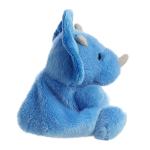 Aurora Palm Pals Triceratops Stuffed Animal - Blue