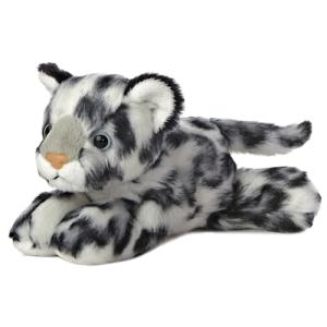 Aurora Mini Flopsie Snow Leopard Plush Toy