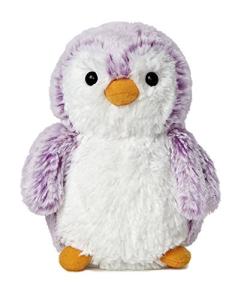 Aurora® Pompom Penguin™ Plush Toy - Violet 6