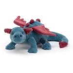 Large Jellycat Dexter Dragon Plush Toy