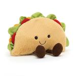 Cute Jellycat Taco Plush Toy, 6.5 inches