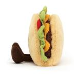 Cute Jellycat Taco Plush Toy, 6.5 inches