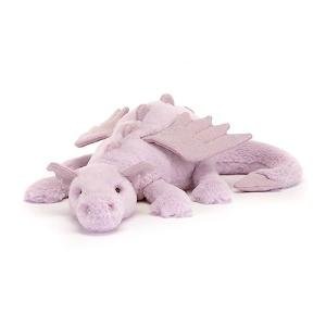 Jellycat Lavender Dragon Large Plush Toy 19.5