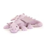 Jellycat Lavender Dragon Large Plush Toy 19.5
