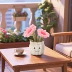 Apricot Lamb Sunflower Plush Toy for Kids