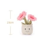 Apricot Lamb Sunflower Plush Toy for Kids