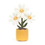 Jellycat Amuseables Daisy Pot Plush Toy, 13.5
