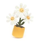 Jellycat Amuseables Daisy Pot Plush Toy, 13.5