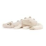 Jellycat Large Snow Dragon Plush Toy, 19.5