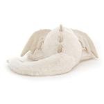 Jellycat Large Snow Dragon Plush Toy, 19.5