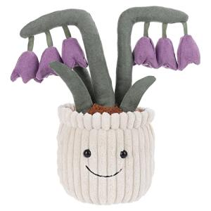 Kawaii Plush Apricot Lamb Flower Pot Toy
