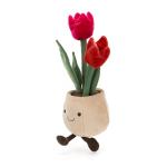 Jellycat Amuseables Tulip Pot Plush Toy