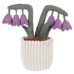 Kawaii Plush Apricot Lamb Flower Pot Toy