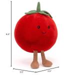 Jellycat Tomato Plush Toy - 7.5 Inches